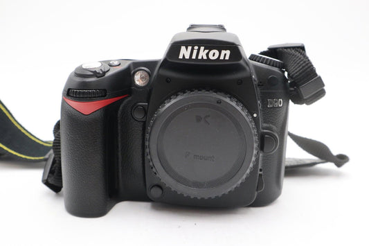 Nikon D90 DSLR Camera 12.3MP Body Only, Shutter Count 2%, Very Good REFURBISHED