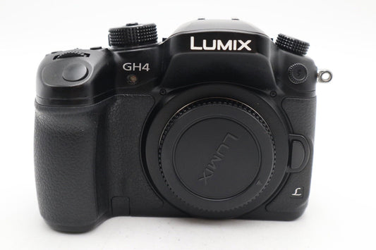 Panasonic GH4 Mirrorless Camera 16MP 4K Body Only, Shutter C. 1709, REFURBISHED