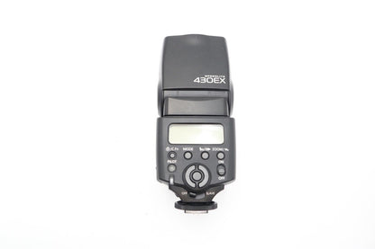 Canon Speedlite 430EX II Flash, Shoe Mount, E-TTL II, E-TTL, Very Good Condition