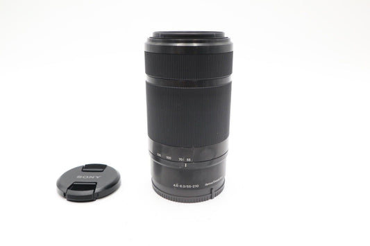 Sony 55-210mm Telephoto Lens F4.5-6.3 OSS for Sony E-Mount, SEL55210, Good Cond.