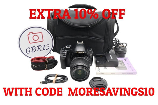 Canon 450D DSLR Camera 12.2MP with 18-55mm, Shutter Count 15457, Good Condition