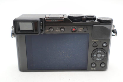 Panasonic LUMIX DMC-LX100 Compact Camera 12.8MP, M43 Sensor, 4K, V. G. Condition