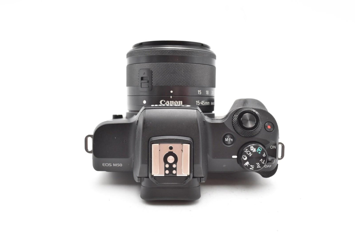 Canon M50 24MP Camera kit with 15-45mm STM Lens, 11000 Shutter Count REFURBISHED