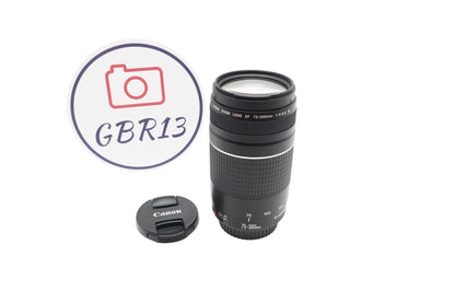 Canon 75-300mm F/4-5.6 III EF AF Telephoto Lens, Full Frame, Good Condition