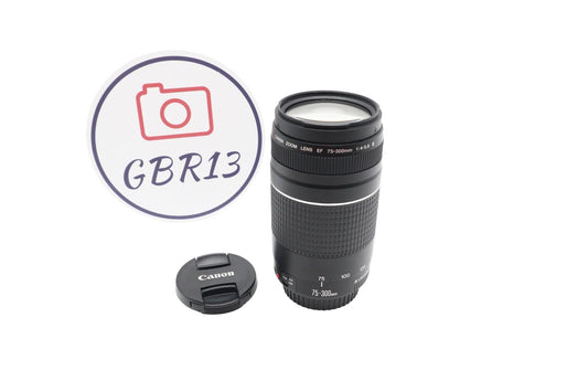 Canon 75-300mm F/4-5.6 III EF AF Telephoto Lens, Full Frame, Good Condition