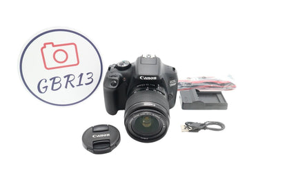 Canon EOS 1300D DSLR Camera + 18-55mm Lens | Very Good Refurb | 12M Warranty UK