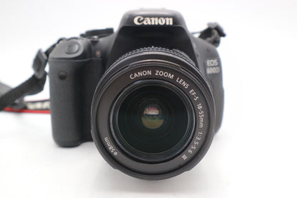 Canon 600D DSLR Camera 18MP with Canon 18-55mm Lens, 1 Year Warranty, Good Cond.