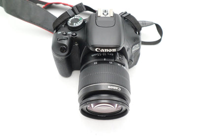 Canon 600D DSLR Camera 18MP with 18-55mm, Shutter Count 8303, V. Good Condition