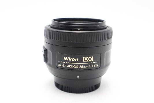 Nikon 35mm Prime Lens F1.8G AF-S DX SWM Very Sharp Portrait, Good REFURBISHED
