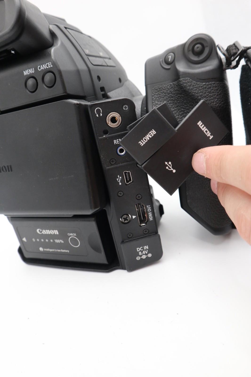 Canon C100 Camcorder Professional with Dual Pixel Autofocus Upgrade REFURBISHED