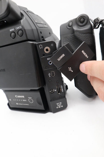 Canon C100 Camcorder Professional with Dual Pixel Autofocus Upgrade REFURBISHED