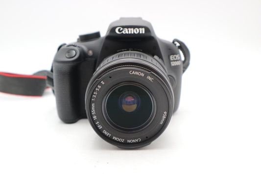 Canon EOS 1200D Camera DSLR 18MP with 18-55mm, Shutter Count 1853, V. Good Cond.