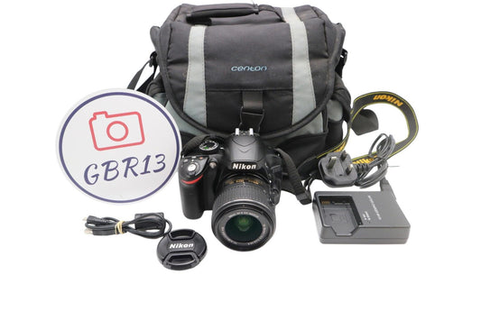 Nikon D3200 DSLR Camera 24.2MP with 18-55mm, Shutter Count 1465 Good REFURBISHED