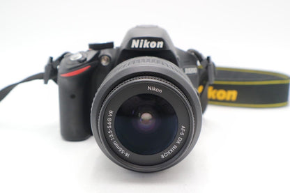 Nikon D3200 DSLR Camera + 18-55mm Lens | Very Good Refurbished | 12M Warranty UK