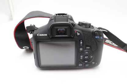 Canon 2000D DSLR Camera 24.1MP with 18-55mm, Shutter Count 2204 Good REFURBISHED