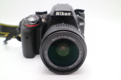 Nikon D3300 DSLR Camera 24.2MP with 18-55mm, Shutter Count 10661, Good Condition