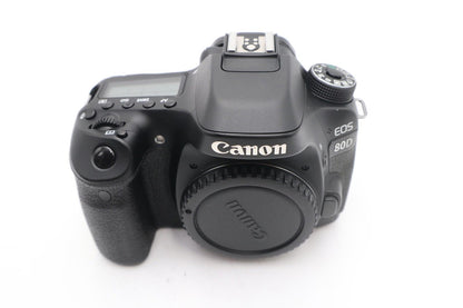 Canon 80D DSLR Camera 24.2MP Body Only, Shutter Count 4961, Good Condition