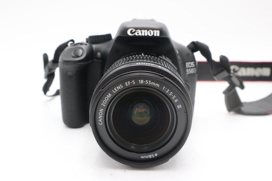 Canon 550D DSLR Camera 18.0MP with 18-55mm, Shutter Count 9319 Good REFURBISHED
