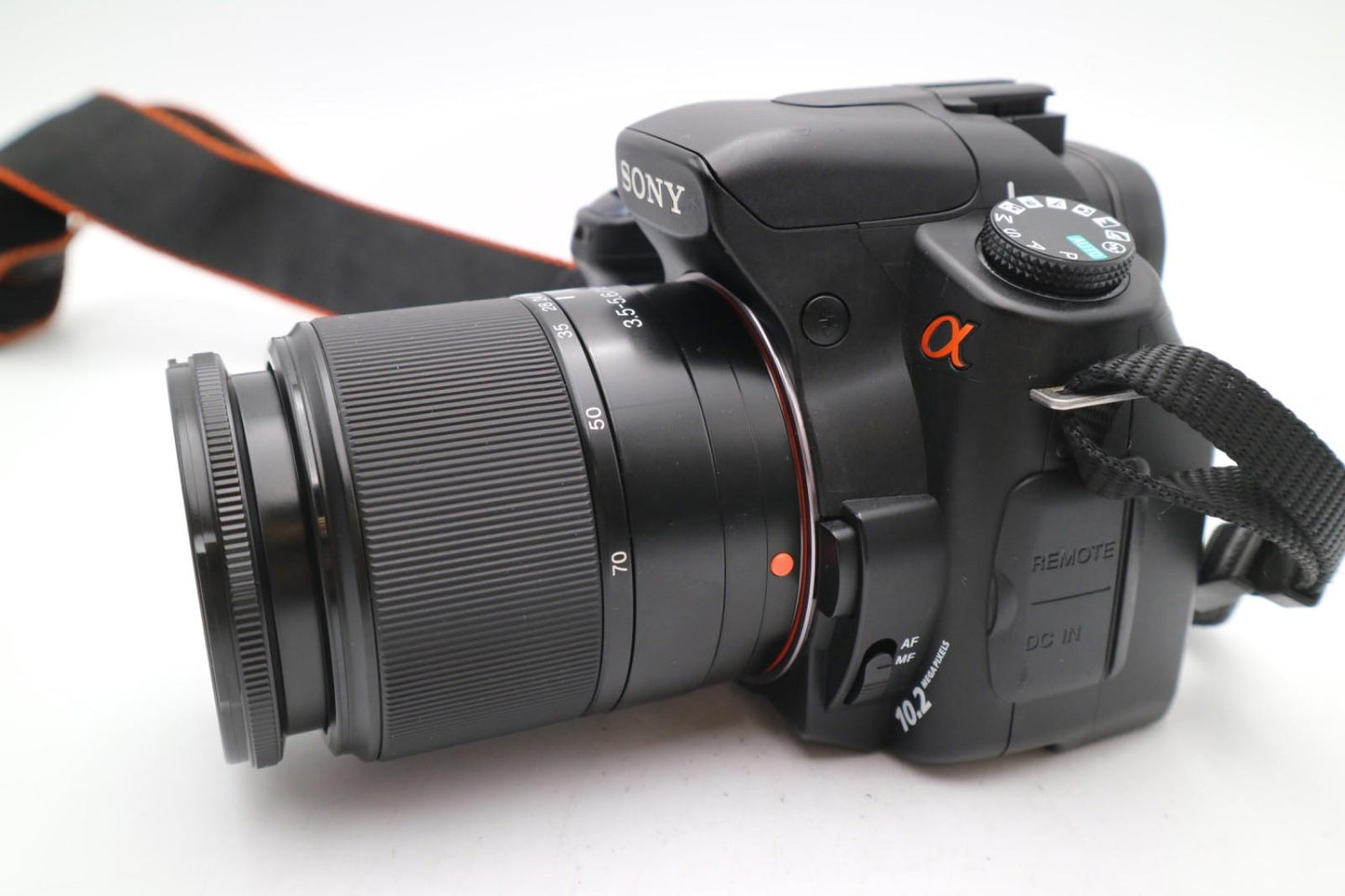 Sony Alpha A300 Camera 10.2MP DSLR with Sony 18-70mm Lens, Good REFURBISHED