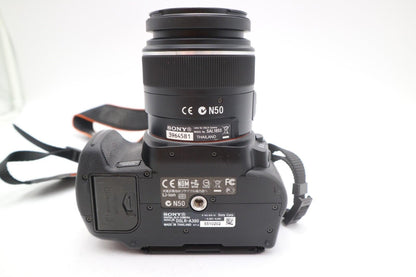 Sony A380 DSLR Camera 14.2MP with 18-55mm, Shutter Count 1142, Good Condition