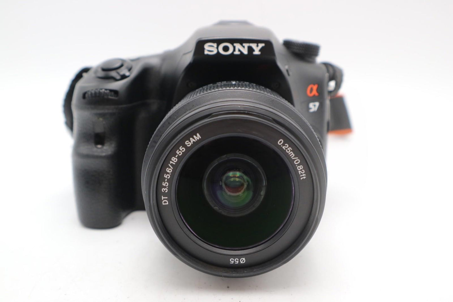 Sony Alpha A57 Camera DSLR 16.1MP with 18-55mm, Shutter C. 3590 Good REFURBISHED
