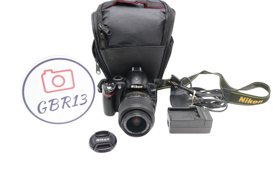 Nikon D3000 DSLR Camera 10.2MP with 18-55mm, Shutter Count 14594, G. REFURBISHED
