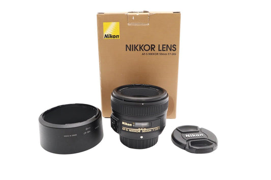 Nikon 50mm Prime Lens F/1.8 G Nikkor AF-S, Very Sharp Portrait, Good REFURBISHED