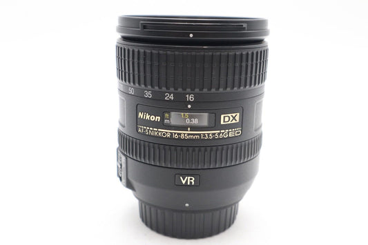 Nikon 16-85mm All-Around Lens f/3.5-5.6 G AF-S VR, Stabilised Lens, REFURBISHED