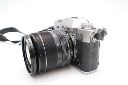 Fujifilm X-T30 Mirrorless Camera 26.1 MP  with Fujinon 18-55mm R LM , Good Cond.