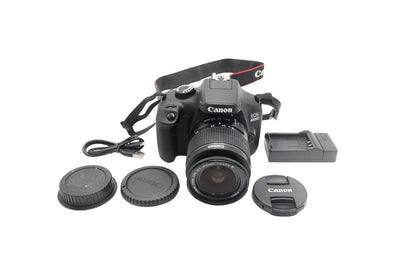 Canon 4000D Camera DSLR 18.0MP with 18-55mm, Shutter Count 942 GOOD REFURBISHED