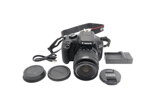 Canon 4000D Camera DSLR 18.0MP with 18-55mm, Shutter Count 942 GOOD REFURBISHED