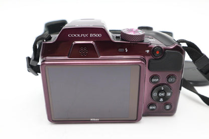 Nikon B500 Bridge Camera 16.0MP, 40x Optical Zoom, Bluetooth, Wi-Fi, V.G. REFURB