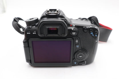 Canon 70D DSLR Camera 20.2MP Body Only, Shutter Count 1967, Good REFURBISHED