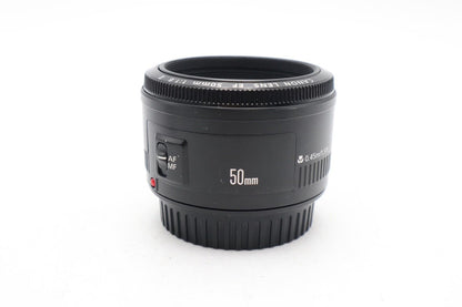 Canon 50mm Prime Lens F/1.8 II EF Portrait, Auto Focus, Sharp, Good REFURBISHED