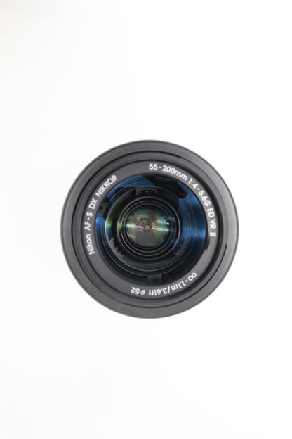 Nikon 55-200mm Lens F/4-5.6 AF-S DX VR II ED, Stabilised , Excellent REFURBISHED