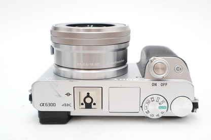 Sony A6300 Mirrorless Camera 24.3MP with 16-50mm, Shutter Count 3514, Good Cod.