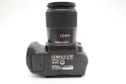 Sony A330 DSLR Camera 10.2MP with 18-55mm Lens, Shutter Count 1662, Good Cond.