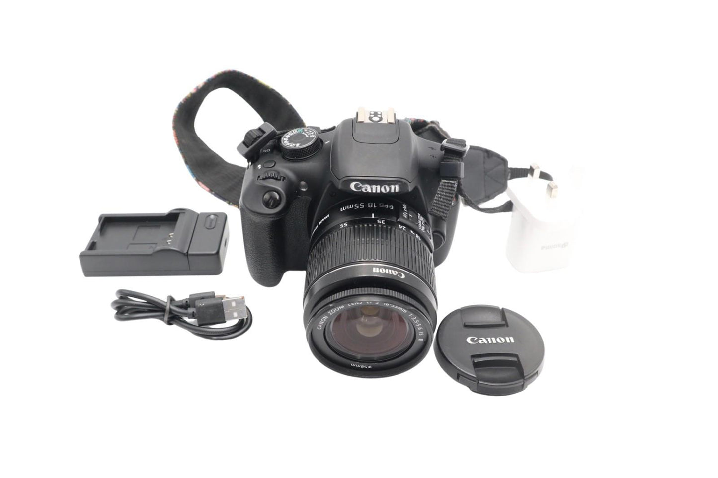 Canon EOS 1200D Camera DSLR 18MP with 18-55mm, Shutter Count 9711, Good Cond.