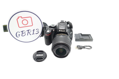 Nikon D5100 DSLR Camera + 18-55mm Lens | Refurbished | 12M Warranty