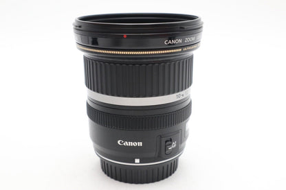 Canon 10-22mm Wide-Angle Lens f/3.5-4.5 USM, Ultra Sonic Motor, Good REFURBISHED