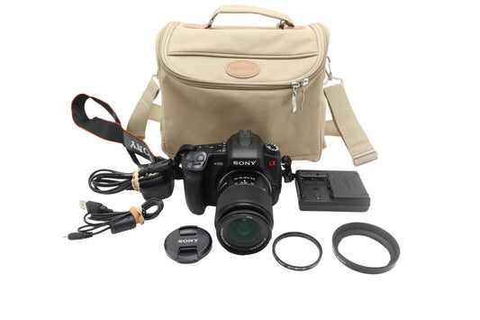 Sony A350 DSLR Camera 14.2MP with 18-70mm Lens, Tilting Screen, Good Condition