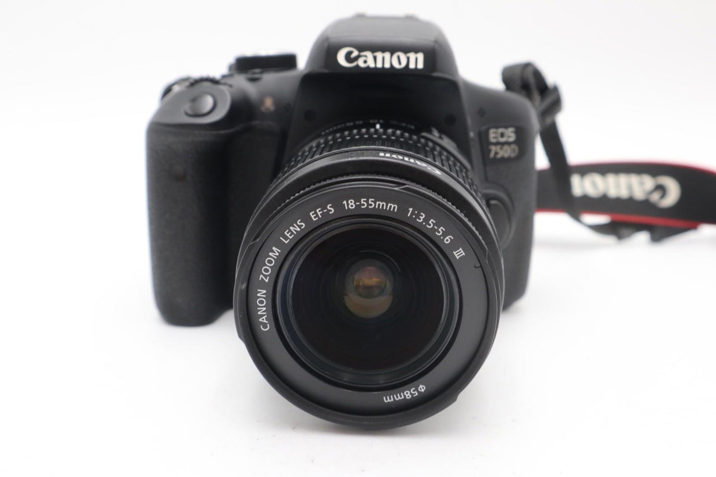 Canon 750D Camera DSLR 24.2MP with 18-55mm, Shutter Count 12207 V.G. REFURBISHED
