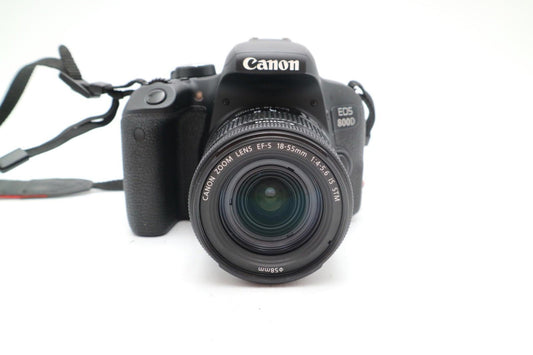 Canon 800D Camera DSLR 24.2MP with 18-55mm, Shutter Count 9835, V.G. REFURBISHED