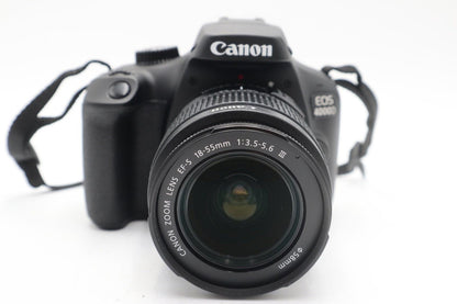 Canon 4000D Camera DSLR 18.0MP with 18-55mm, Shutter Count 942 GOOD REFURBISHED