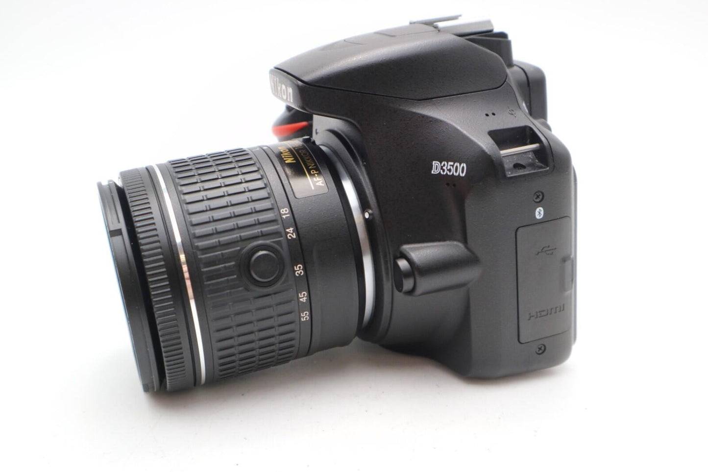 Nikon D3500 DSLR Camera 24.2MP with 18-55mm, Shutter Count 4716 V.G. REFURBISHED
