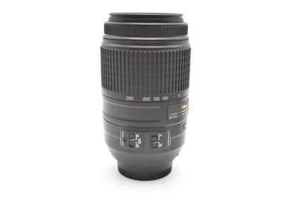 Nikon 55-300mm Telephoto Lens AF-S VR F4.5-5.6 DX G ED Stabilised, REFURBISHED
