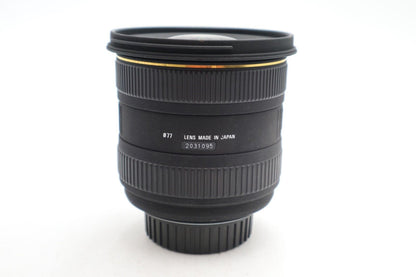 Sigma 10-20mm Lens F4-5.6 EX HSM DC AF Wide Angle for Nikon DX, Good Condition