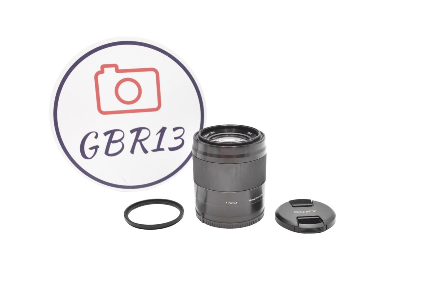 Sony 50mm F/1.8 Lens OSS, Prime Portrait, SEL50F18 for Sony E-Mount, V.G. REFURB