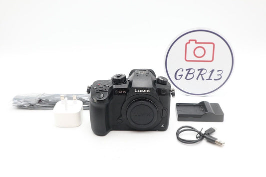 Panasonic DMC-GH5 Mirrorless Camera 20MP Body Only, Shutter 7400, G. REFURBISHED