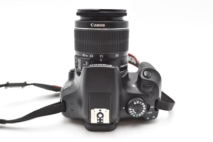 Canon 1300D DSLR Camera 18.0MP with 18-55mm Shutter Count 2821 Good REFURBISHED